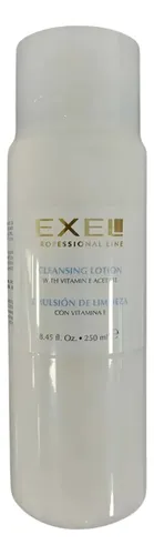 Emulsion Limpieza Facial Exel Vit E Parpados Labios 250ml