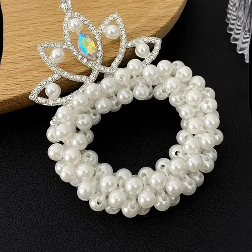 Accesorios De Diadema Crown Para Niñas Pequeñas Ps131 Blanco