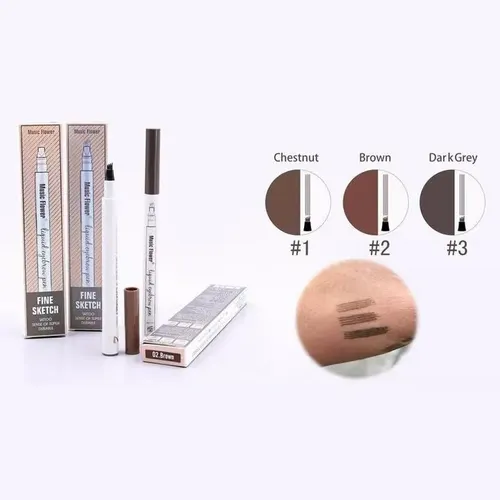 Microblading Delineador Tattoo Waterproof Maquillaje Cejas