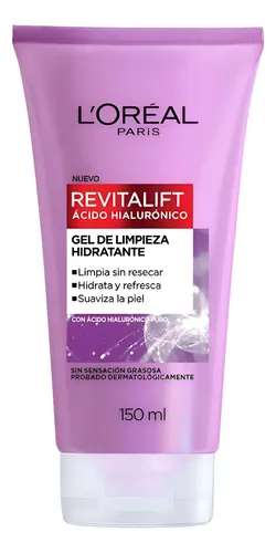Gel De Limpieza Hidratante Ácido Hialurónico L’oreal 150ml