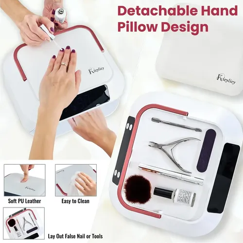 Lámpara De Uñas Inalámbrica Kicylicy 218w Uv Led