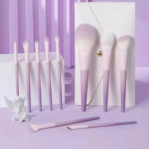 /set 10 Brochas Maquillaje Suave Pincel Delineador