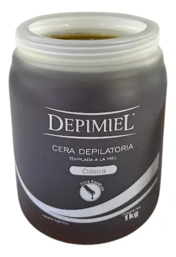 Cera Depilatoria Templada Clásica 1 Kg Depimiel