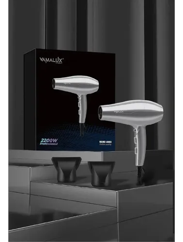 Secador De Pelo Nano 4000 Vamalux Profesional 2300w