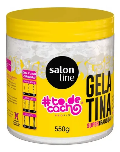 Salon Line Gelatina Gel Capilar Súper Transición X550g