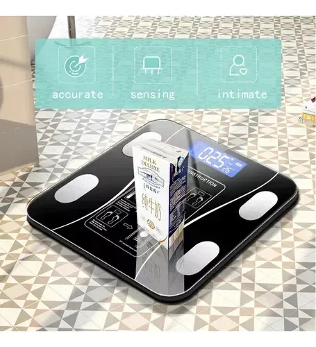 Escala Digital De Bioimpedancia Bluetooth Smart Blanca