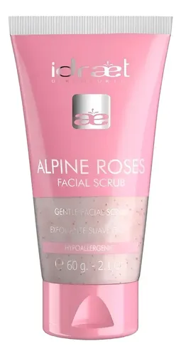 Exfoliante Facial Suave Alpine Roses Scrub 60gr Idraet