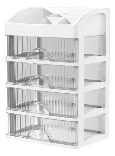 Organizador De Cosméticos Grande 5 Capas A Prueba De Polvomu