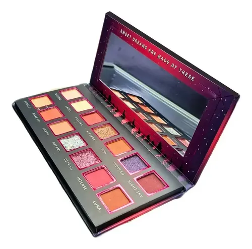Paleta De Sombras 14 Tonos Euphoria Italia Deluxe Color De La Sombra