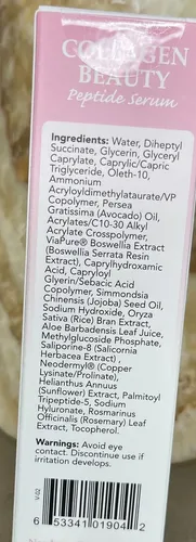 Sérum De Belleza Con Colágeno Script Essentials 30 Ml Todo Tipo De Piel Día/noche
