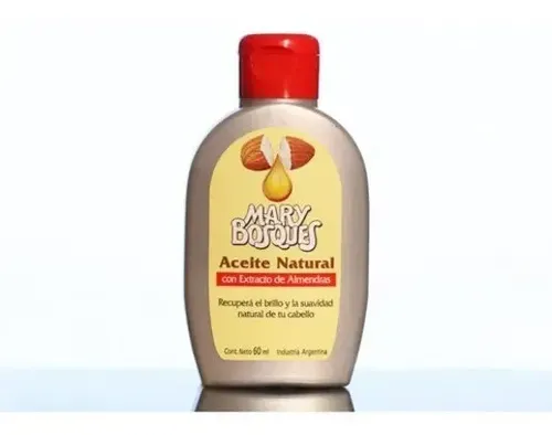Mary Bosques Aceite Natural De Almendras  60ml X 3 Unidades