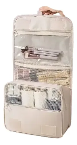 Neceser Portacosméticos Organizador Viaje Percha Maquillaje