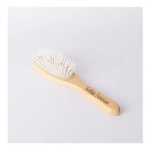 Cepillo Cabello Seco Filamento Biodegradable Sentidabotanica Color Madera
