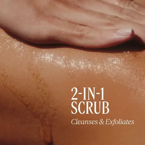 Exfoliante De Ducha Con Almendras Y Almendras De Body Wash L