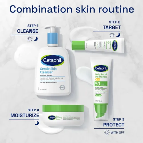 Crema Hidratante Facial Cetaphil Daily Spf 50 50 Ml (paquete