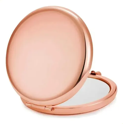 Espejo De Maquillaje Plegable Portátil Doble Cara – Mini