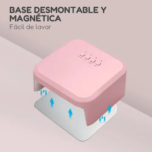 Cabina Lámpara Uv Led 48w City Girl Uñas Gelificadas