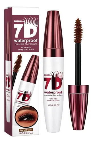 Máscara De Pestañas 7d Waterproof Con Colágeno