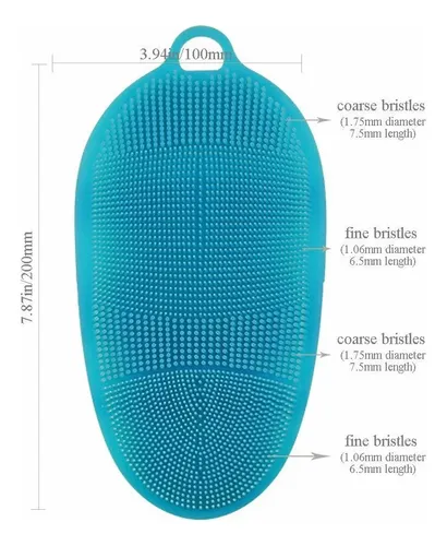Manopla Guante Suave Exfoliante Baño Limpieza Corporal