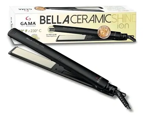 Gama Planchita Pelo Bella Ceramic Shine Ion Led Alisado 230c