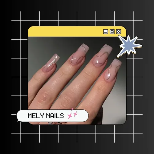 Uñas Soft Gel Forma Cuadradas Enumeradas Del 1-11 X 504 Pcs