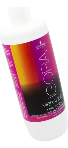 Revelador Crema Oxidante Cabello 6 Vol. Igora Vibrance 1l