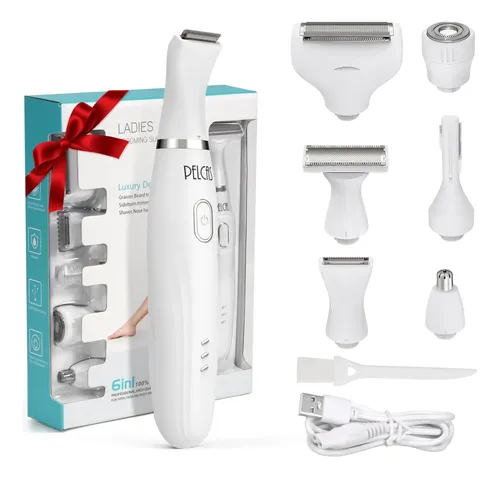Maquinilla De Afeitar Eléctrica 6 En 1 Bikini Trimmer Pelcas
