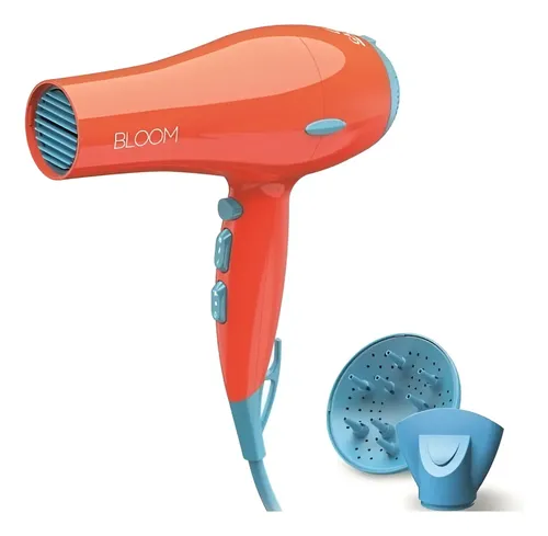 Secador De Pelo Gama Diamond Bloom Orange Cool Shot 2300w