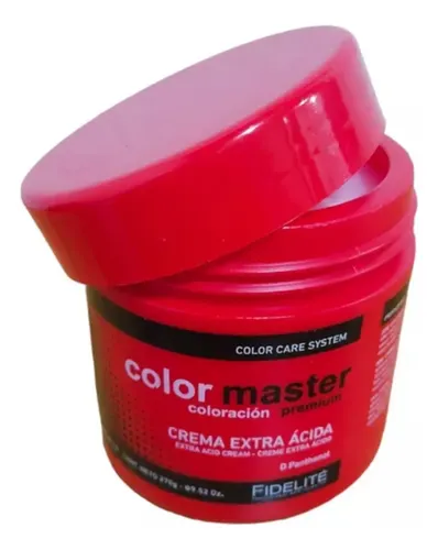 Kit Fidelite Color Master Crema Extra Acida X3 Unidades 270 g