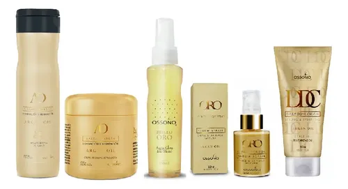 Ossono Argan Kit Hidratación E Iluminacion 5 Productos