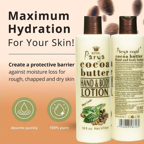 Manteca De Cacao Hidratante Blanqueadora Lotion Body 474 Ml