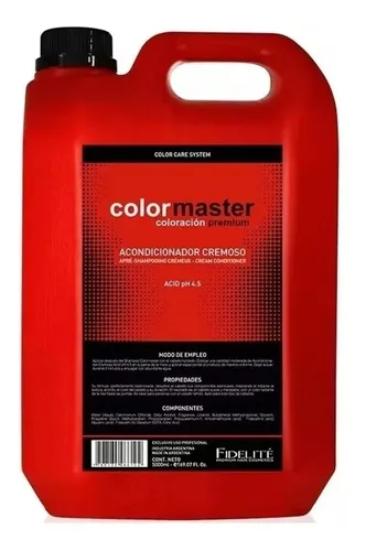 Acondicionador Fidelité Colormaster Ácido Ph 4,5