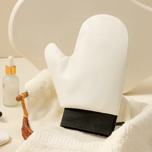 Guantes De Loción Corporal Para Aplicar Cuero, Crema Facial Sin Fragancia