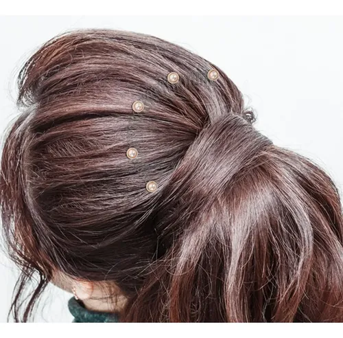 Peines Fijadores For Acabado De Cabello, 4 Unidades, .czq