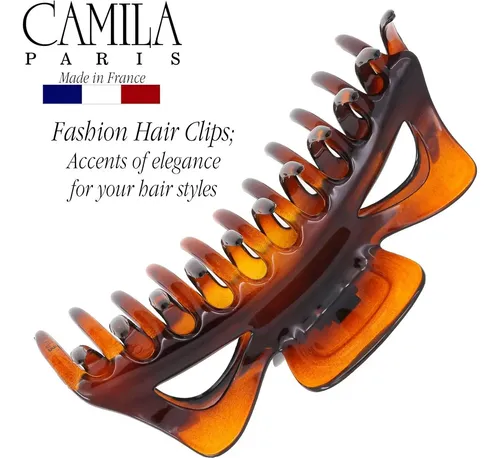 Clip Grande De Garra Camila Paris Cp118 Para Cabello Grueso