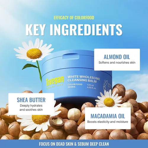 Bálsamo Limpiador Removedor De Maquillaje Impermeable Tovega