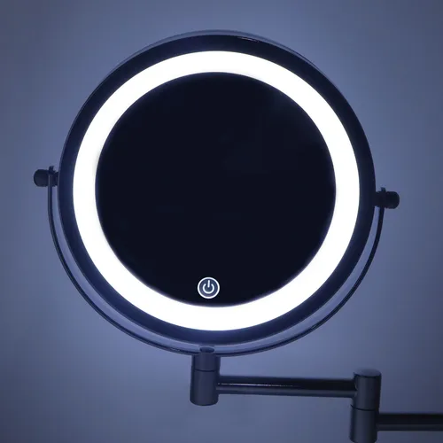 Espejo De Aumento Con Luz Led Para Maquillaje De 7 Pulgadas