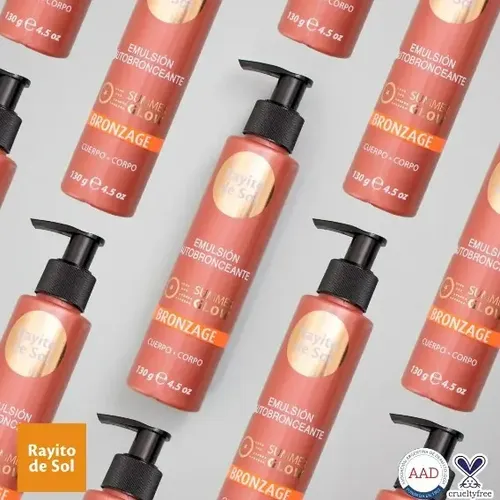 Rayito Sol Bronzage 130g Emulsion Autobronceante Corporal X2