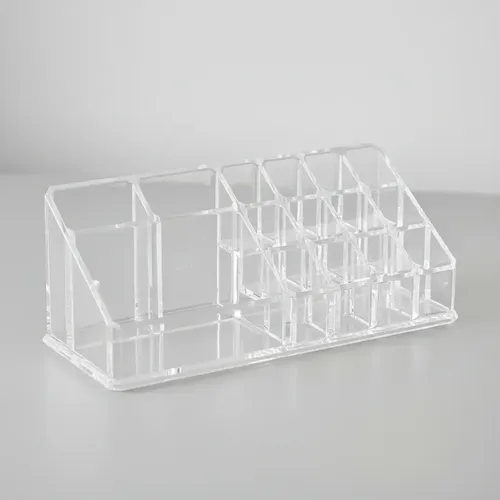 Organizador Maquillaje Acrílico Belleza Porta Cosméticos Traslúcido