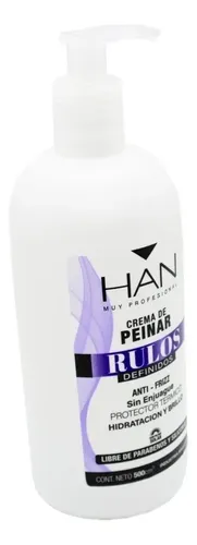 Han Rulos Crema De Peinar Protector Térmico 500ml Local