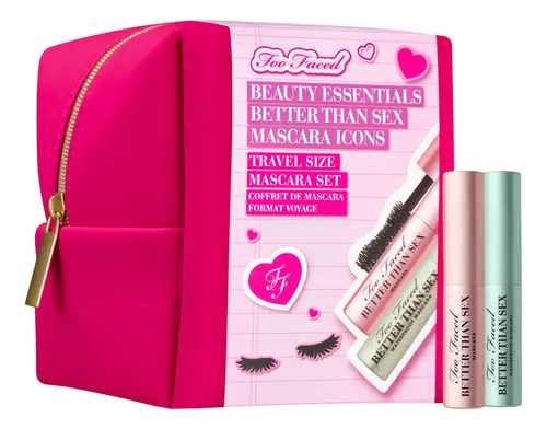 Set De Rímel Too Faced Better Than Sex, Tamaño Viaje Con Bol