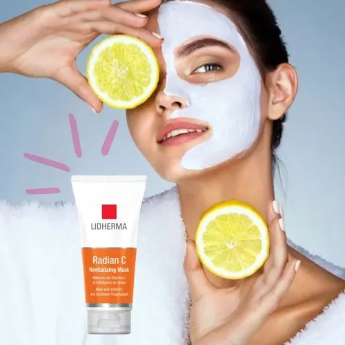 Radian C Mask Lidherma Mascara Vitamina Anti-age Momento de aplicación Día Tipo de piel Mixta