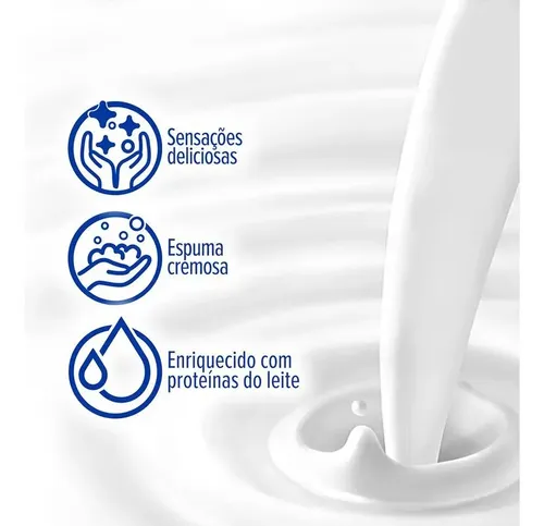 Jabón Líquido Palmolive Nutri-Milk con Fragancia de Leche Neutra 500 mL