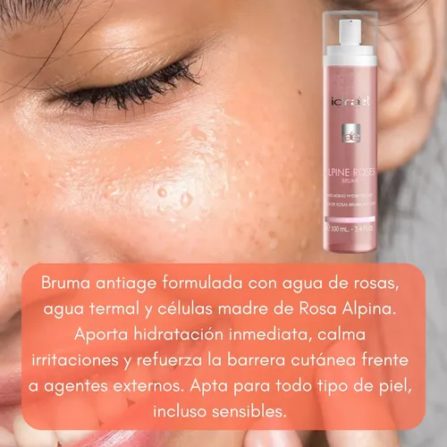 Alpine Roses Bruma Hidratante Locion Facial Revitalizante