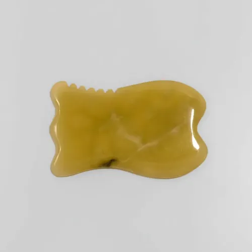 Piedra Gua Sha Tulip Facial Y Corporal Piedra Onix Marmol