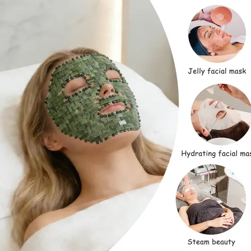 Máscara De Jade, Máscara Facial De Piedra 100% Natural Para