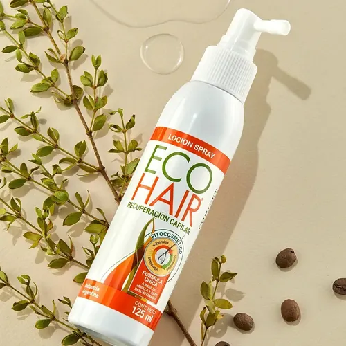 Loción EcoHair Crecimiento Cabello Anticaida 125 Ml