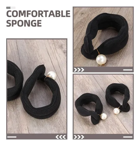 6 Rodillos For Moño De Pelo Trenzado.
