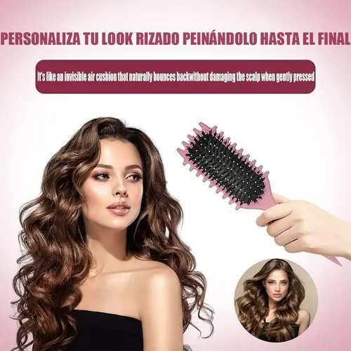 A 2piezas Pincel Bounce Curl Cepillo,define Style Rizado Y