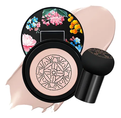 Bb Cream Con Esponja Aplicadora En Forma De Hongo,